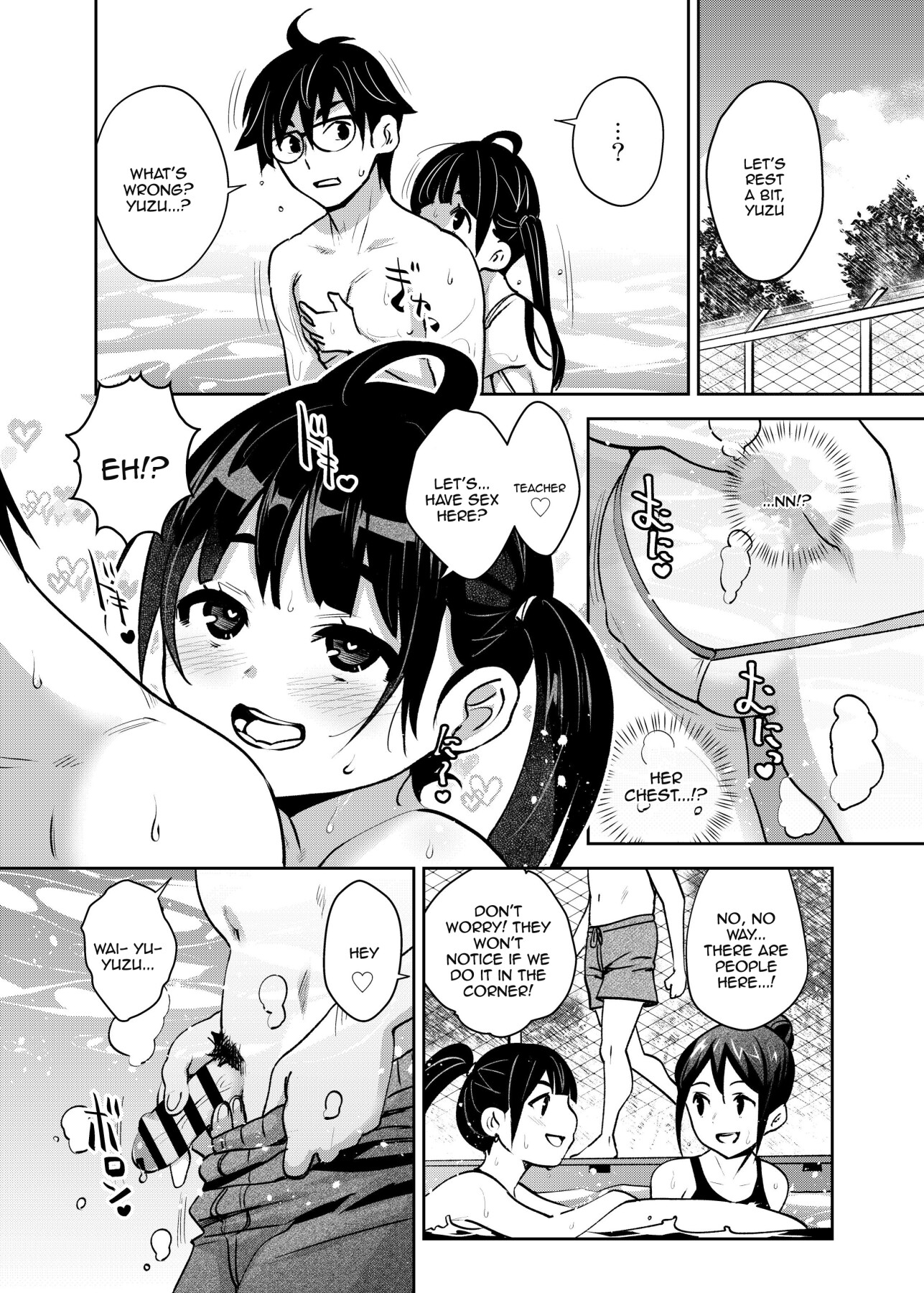 Hentai Manga Comic-Inakax 7! Having Sneaky Sex In The Pool And The Locker Room-Read-6